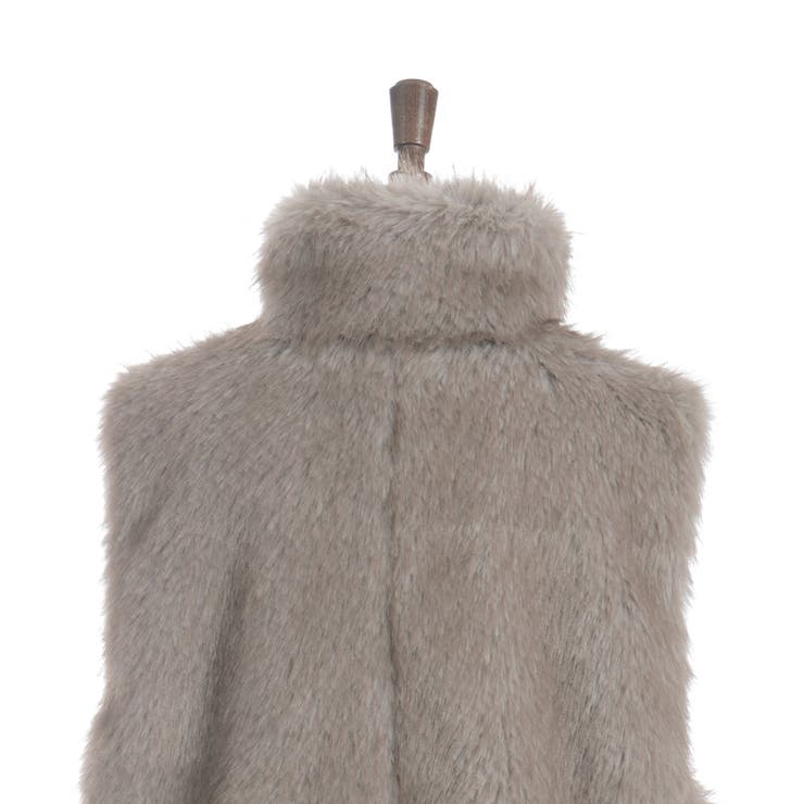 ミックスファーベスト | axes femme | 詳細画像13 