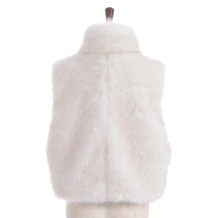 ミックスファーベスト | axes femme | 詳細画像17 