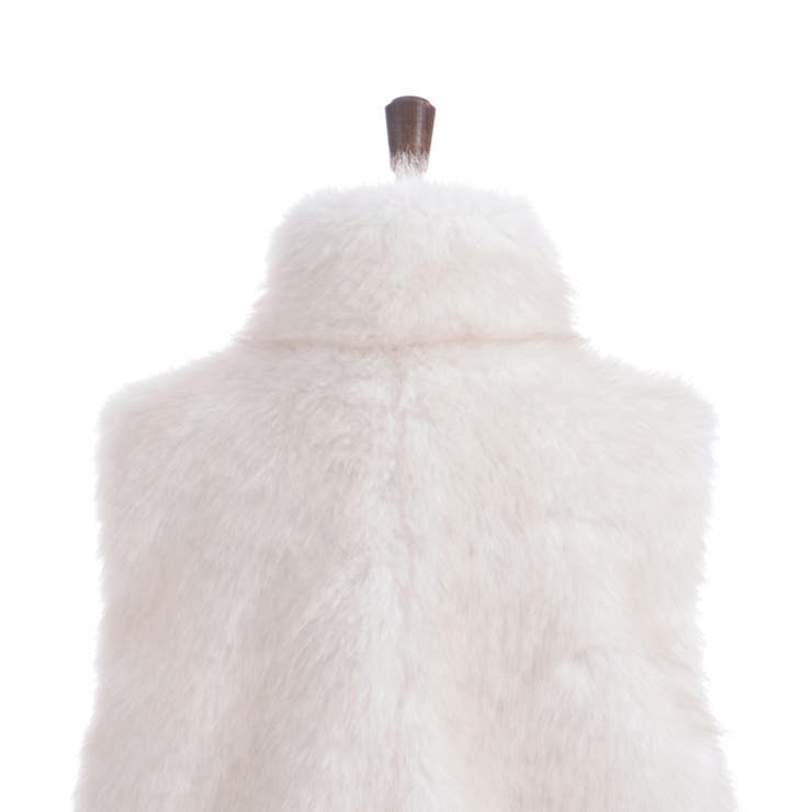 ミックスファーベスト | axes femme | 詳細画像21 