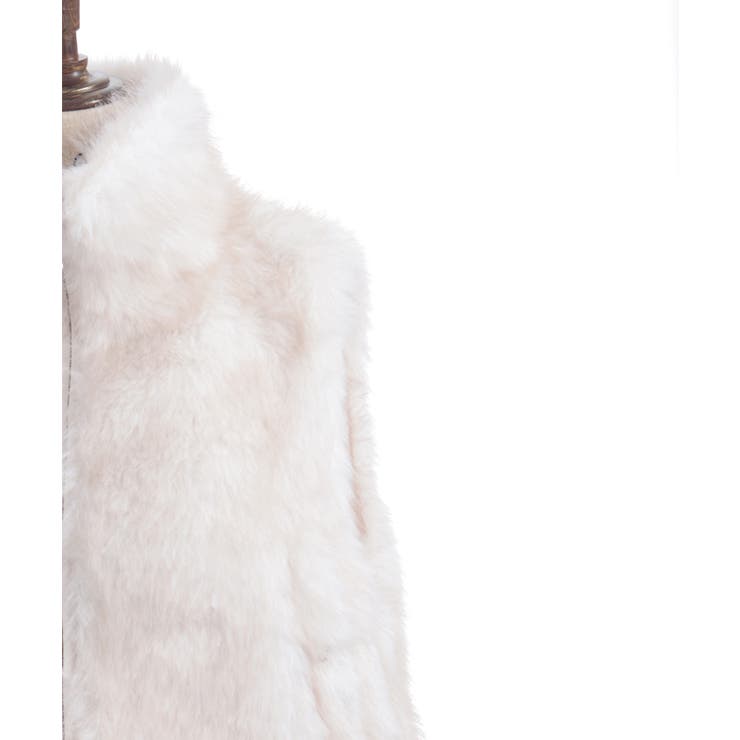 ミックスファーベスト | axes femme | 詳細画像22 