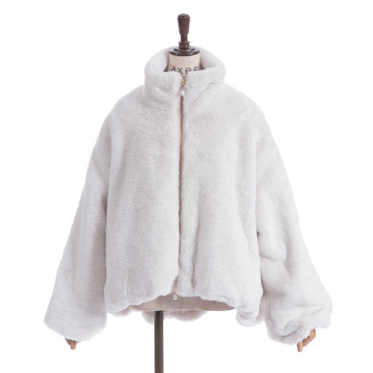 ラビットライクファーコート | axes femme | 詳細画像16 