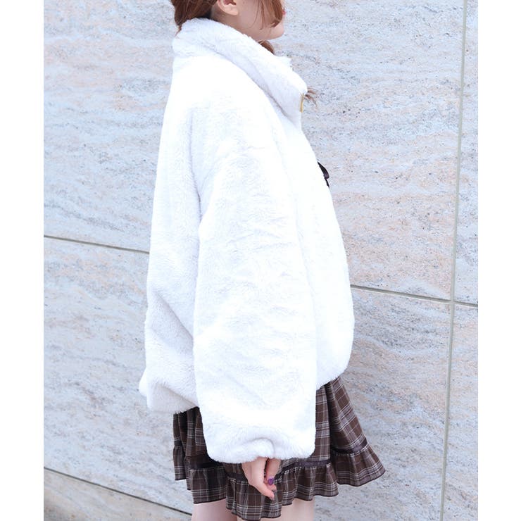 ラビットライクファーコート | axes femme | 詳細画像2 