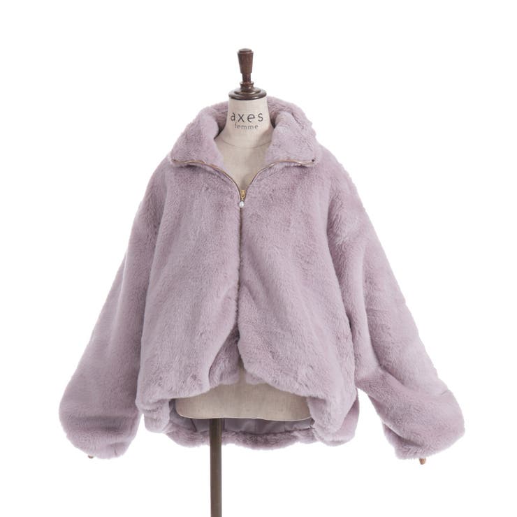 ラビットライクファーコート | axes femme | 詳細画像24 