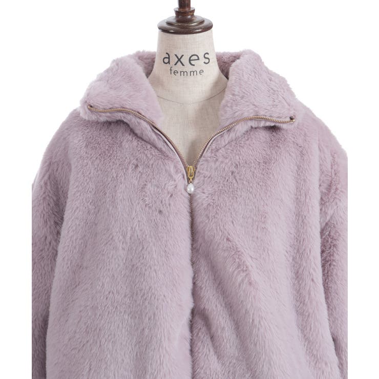 ラビットライクファーコート | axes femme | 詳細画像27 
