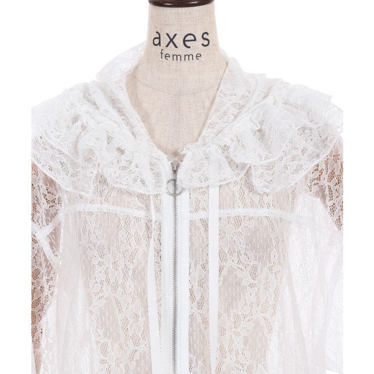 ドロストレースパーカー | axes femme | 詳細画像20 