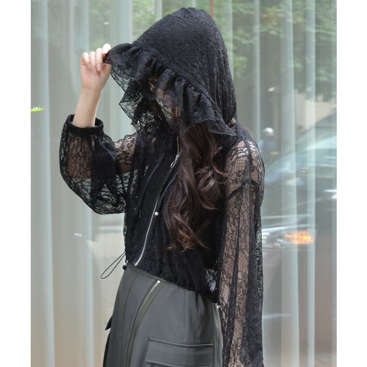 ドロストレースパーカー | axes femme | 詳細画像6 