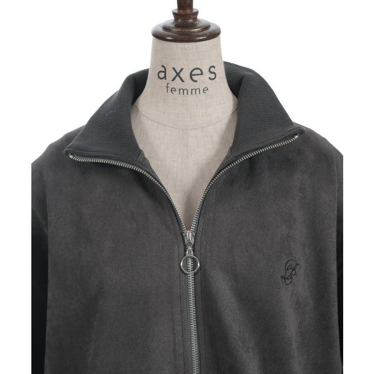 スエポンロングトラックジャケット | axes femme | 詳細画像15 