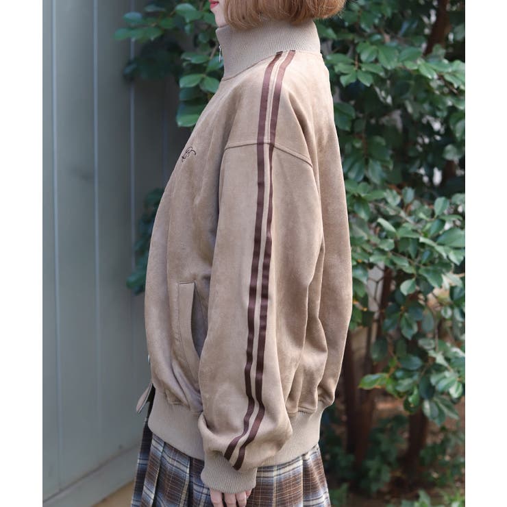 スエポンロングトラックジャケット | axes femme | 詳細画像2 