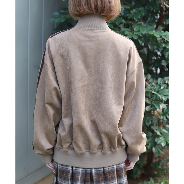 スエポンロングトラックジャケット | axes femme | 詳細画像3 