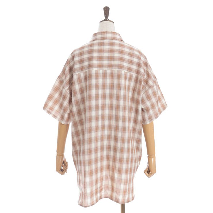 オーバーチェックシャツ | axes femme | 詳細画像13 