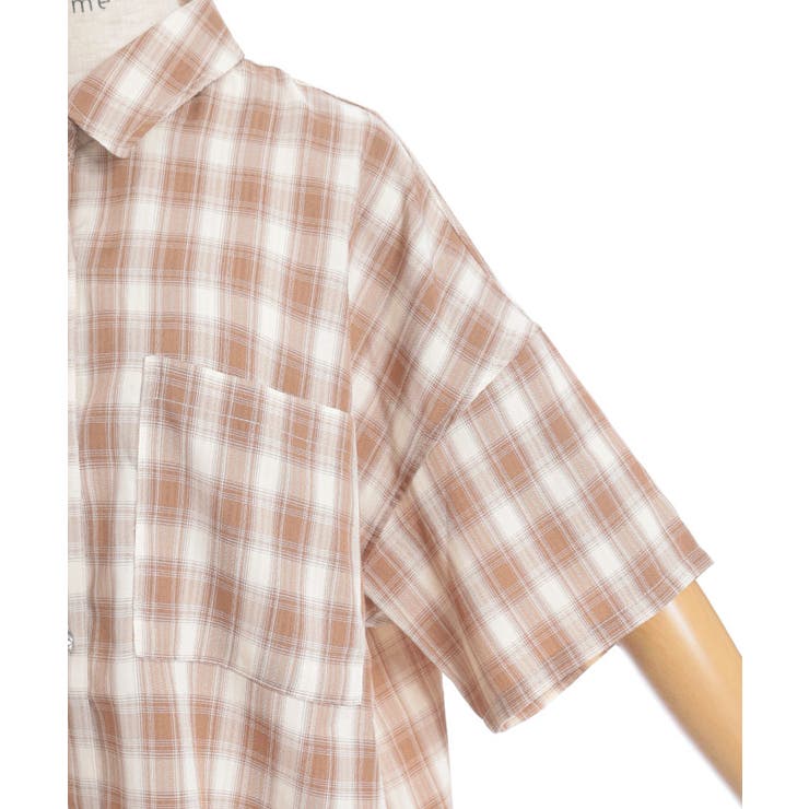 オーバーチェックシャツ | axes femme | 詳細画像17 