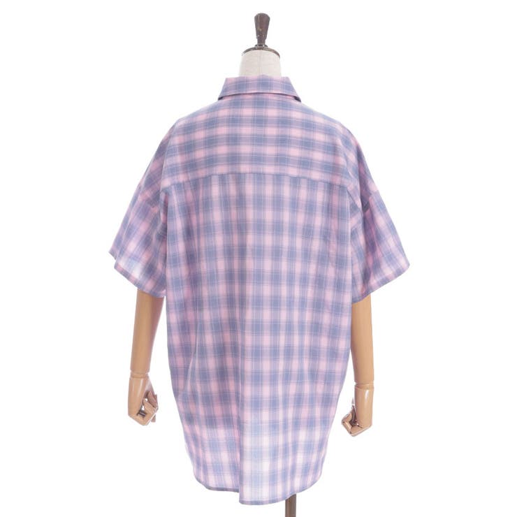 オーバーチェックシャツ | axes femme | 詳細画像26 