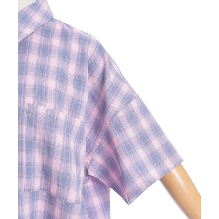 オーバーチェックシャツ | axes femme | 詳細画像32 