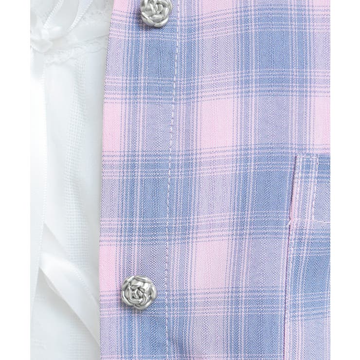 オーバーチェックシャツ | axes femme | 詳細画像6 