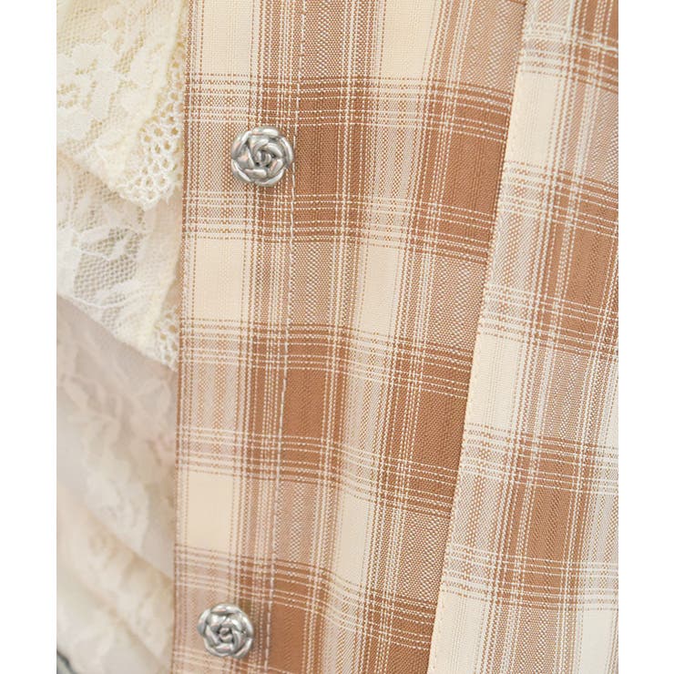 オーバーチェックシャツ | axes femme | 詳細画像9 