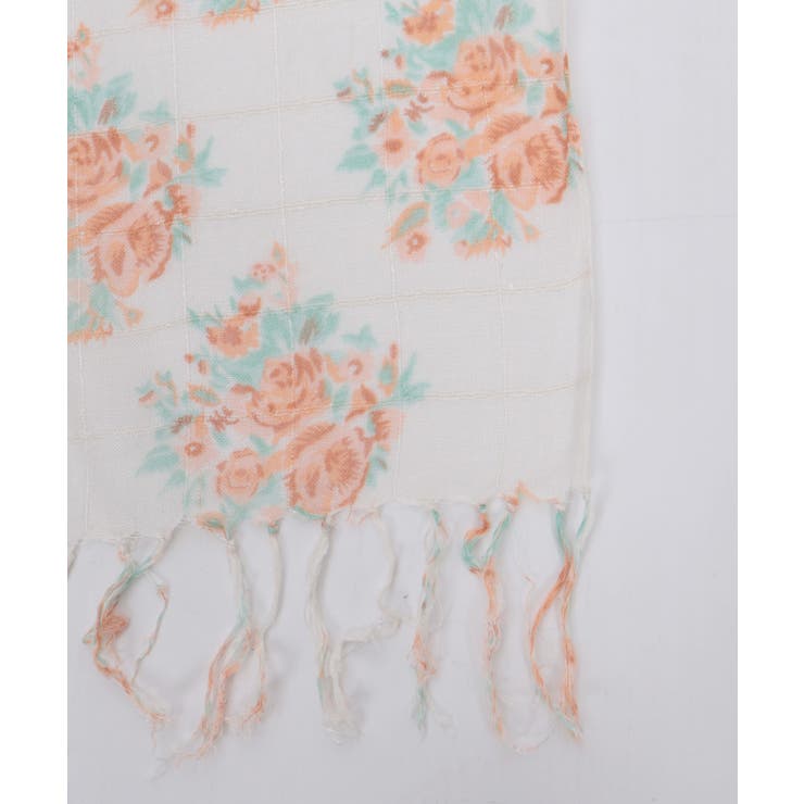 ブーケ柄プリントストール | axes femme | 詳細画像10 