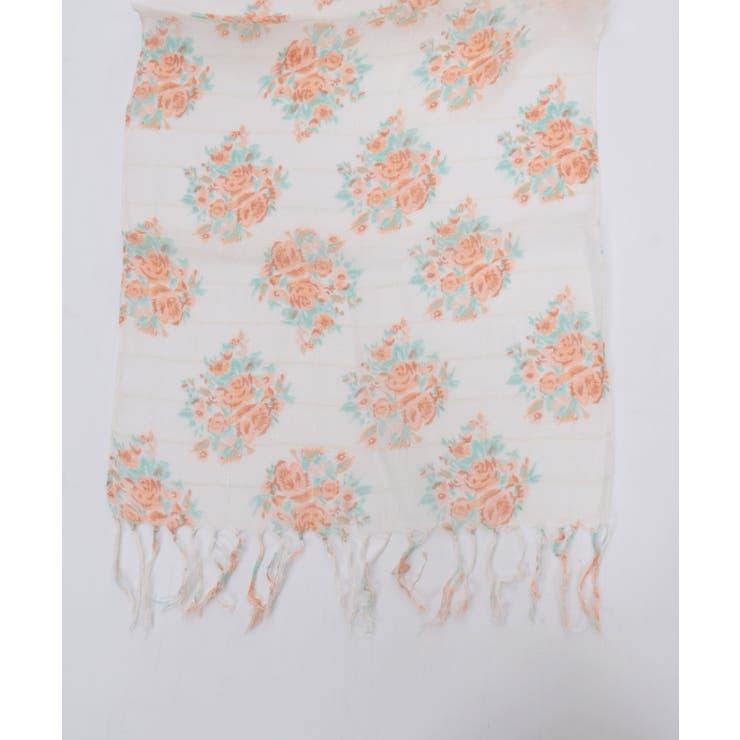ブーケ柄プリントストール | axes femme | 詳細画像9 