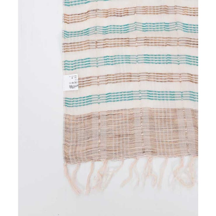 チェック柄プリントストール | axes femme | 詳細画像5 