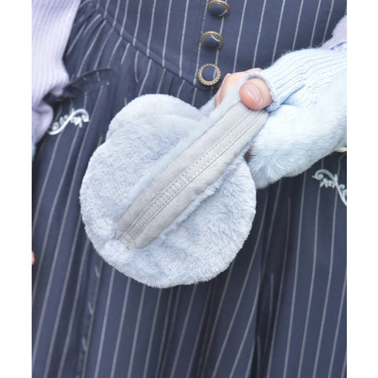 ２トーン折りたたみイヤーマフ | axes femme | 詳細画像3 