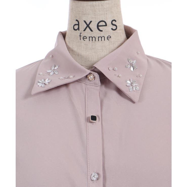 ケープ風袖ブラウス | axes femme | 詳細画像27 