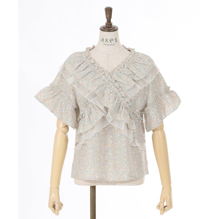 ２ＷＡＹフリル×チュールブラウス | axes femme | 詳細画像12 