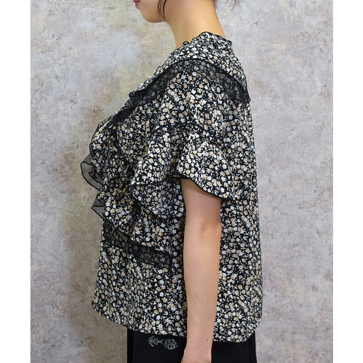 ２ＷＡＹフリル×チュールブラウス | axes femme | 詳細画像2 