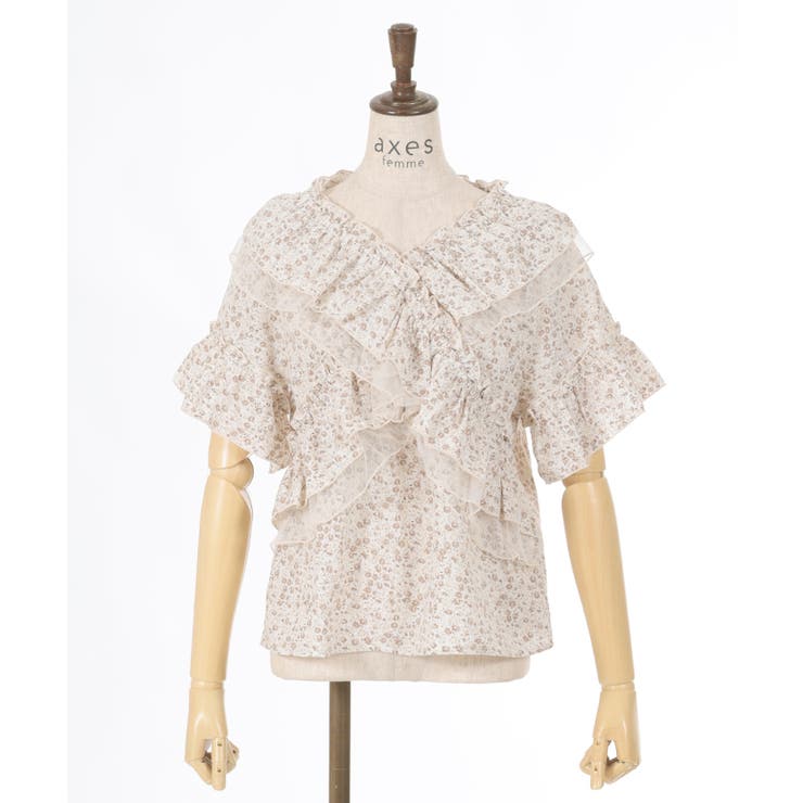 ２ＷＡＹフリル×チュールブラウス | axes femme | 詳細画像20 