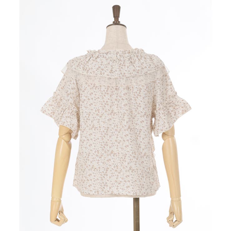 ２ＷＡＹフリル×チュールブラウス | axes femme | 詳細画像22 