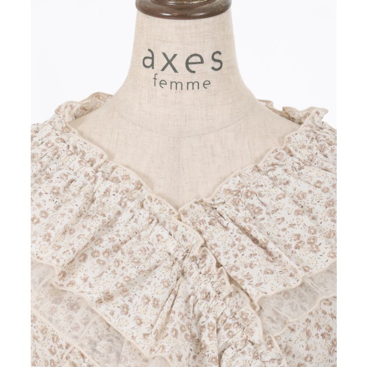 ２ＷＡＹフリル×チュールブラウス | axes femme | 詳細画像25 