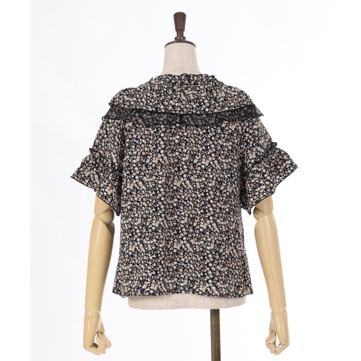 ２ＷＡＹフリル×チュールブラウス | axes femme | 詳細画像6 