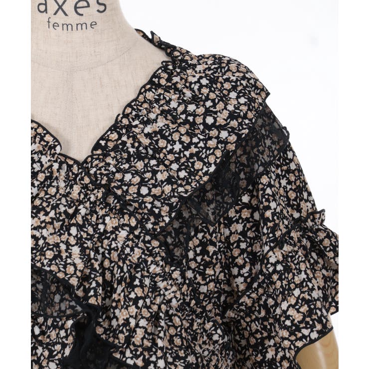 ２ＷＡＹフリル×チュールブラウス | axes femme | 詳細画像9 