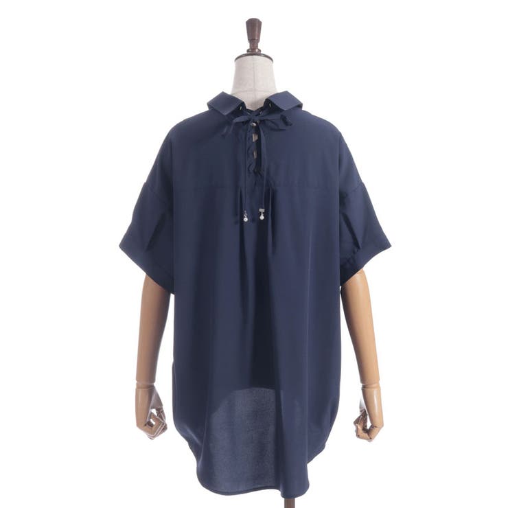 axes femme 3点おまとめ ギャザー×コクーンシャツ[品番：IGAW0006623]｜axes femme