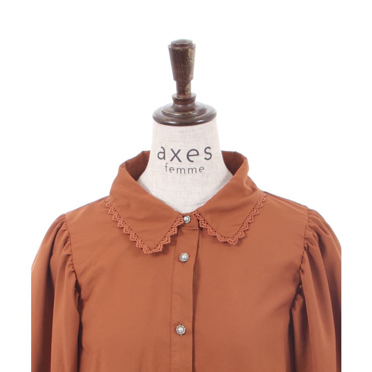 ボリューム袖ブラウス[品番：IGAW0002603]｜axes femme