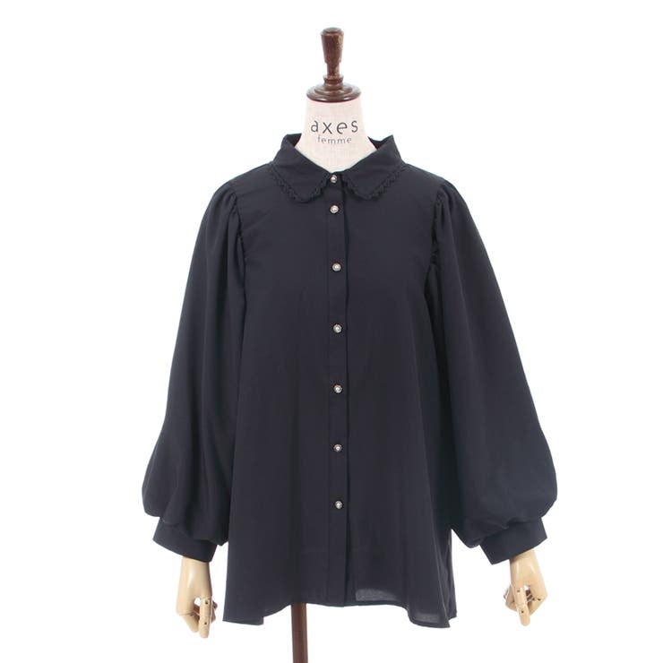 ボリューム袖ブラウス[品番：IGAW0002603]｜axes femme