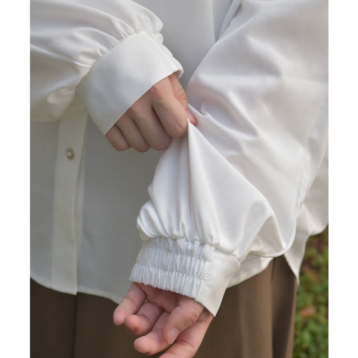 スキッパー風シャツチュニック | axes femme | 詳細画像12 