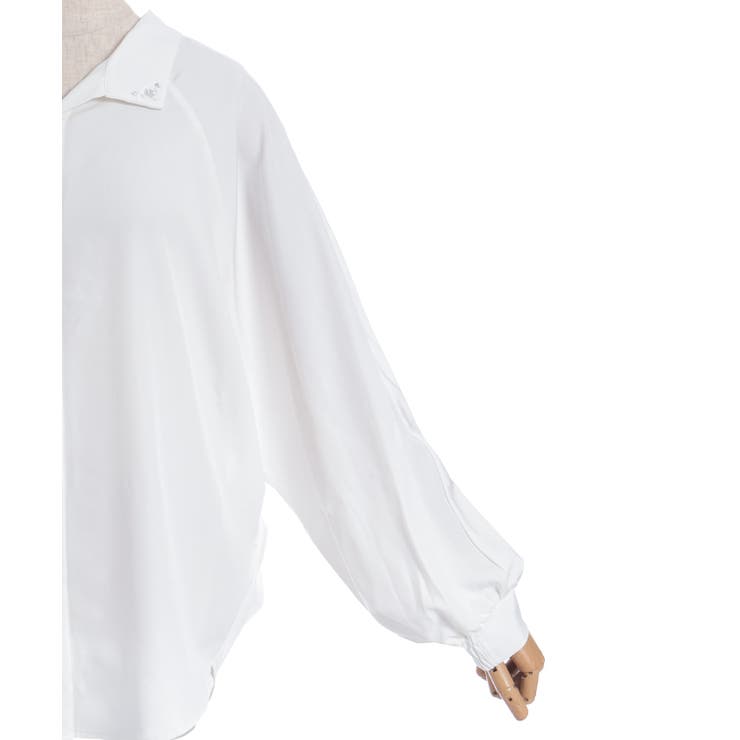 スキッパー風シャツチュニック | axes femme | 詳細画像19 