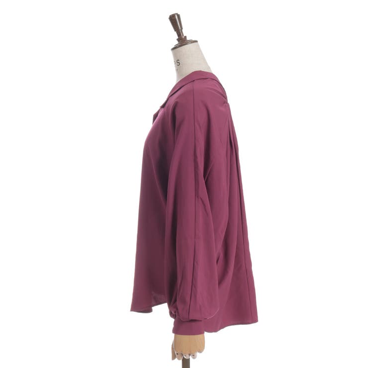 スキッパー風シャツチュニック | axes femme | 詳細画像21 