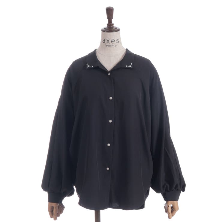 スキッパー風シャツチュニック | axes femme | 詳細画像28 