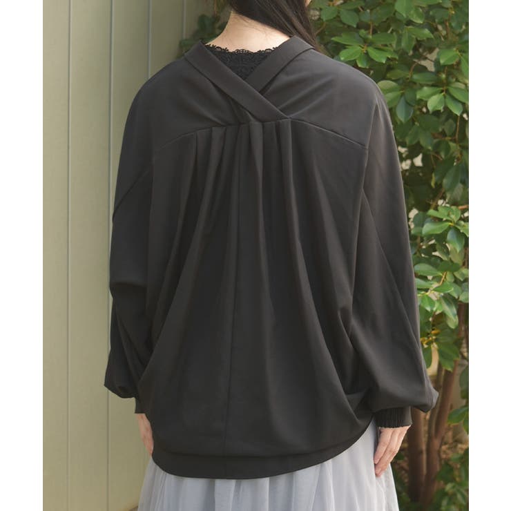 スキッパー風シャツチュニック | axes femme | 詳細画像3 