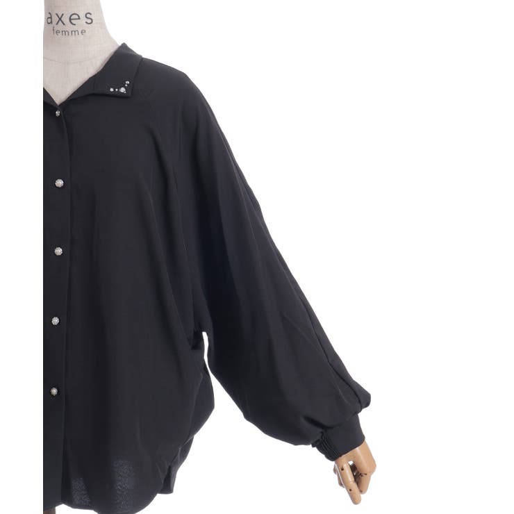 スキッパー風シャツチュニック | axes femme | 詳細画像31 