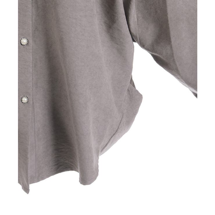 スキッパーシャツチュニック | axes femme | 詳細画像14 