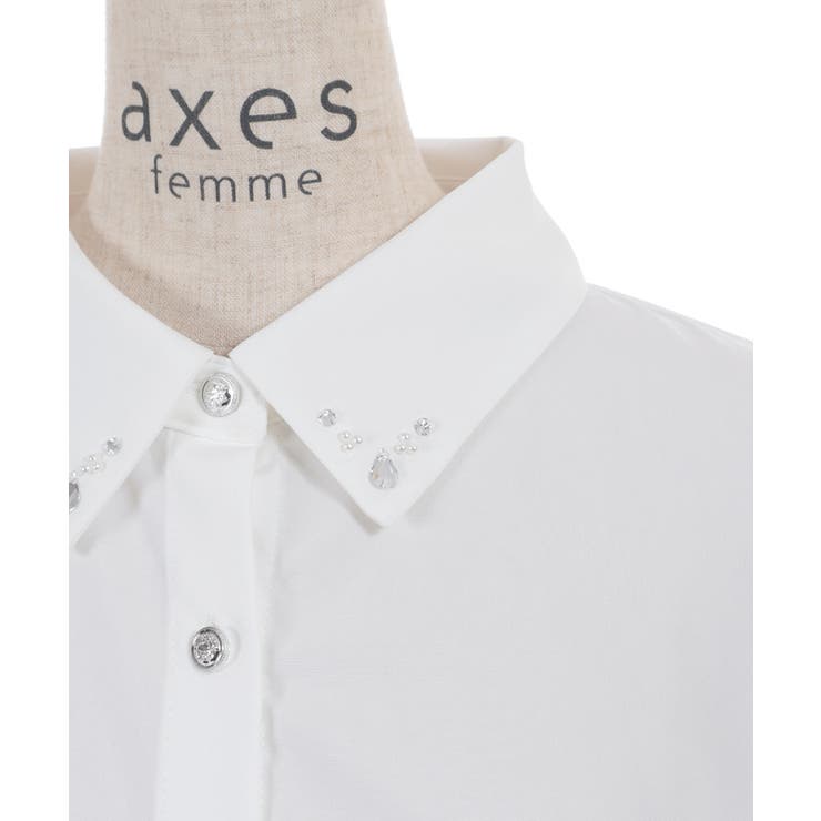 ＵＶカットボリューム袖シャツ | axes femme | 詳細画像22 