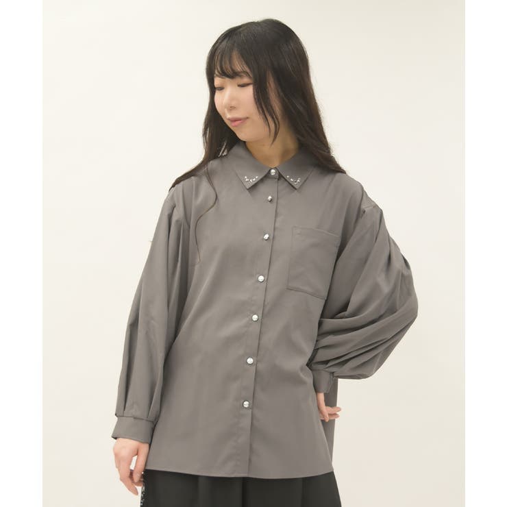 ＵＶカットボリューム袖シャツ | axes femme | 詳細画像8 