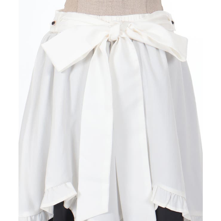 フリルエプロンデザインスカート | axes femme | 詳細画像28 