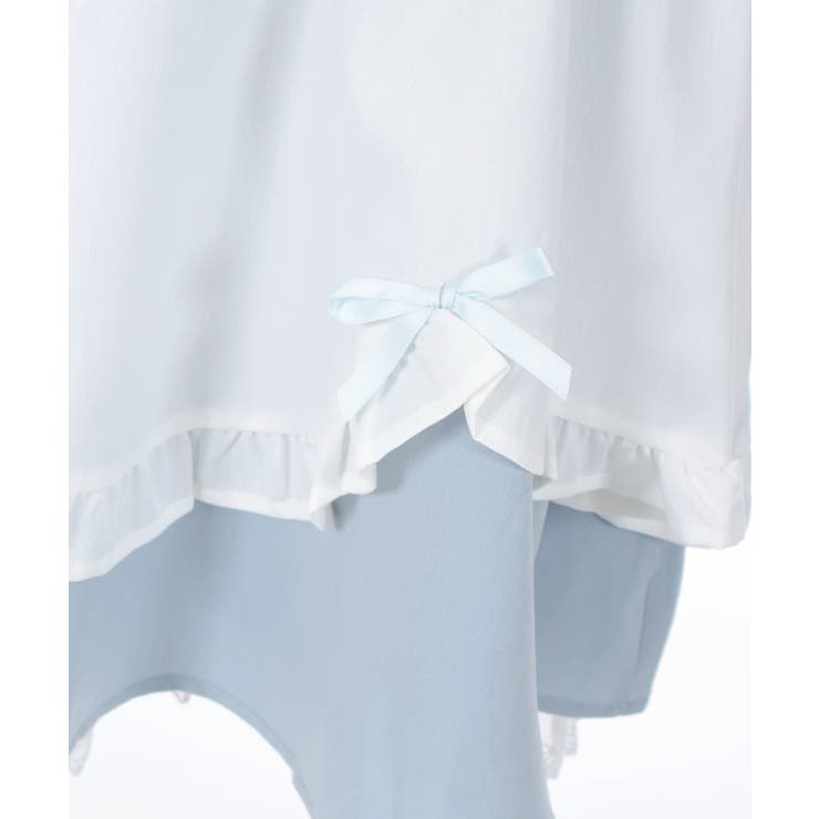 フリルエプロンデザインスカート | axes femme | 詳細画像9 