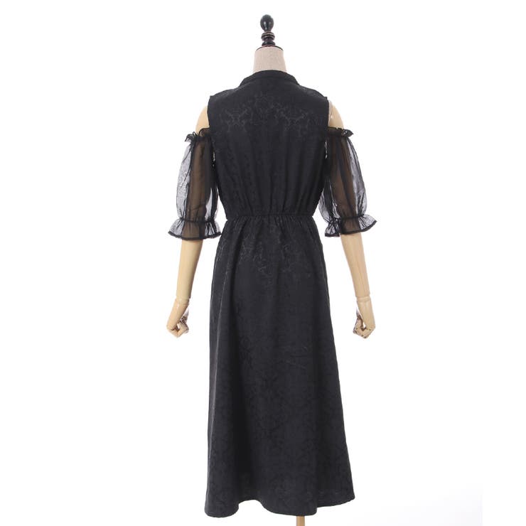Ameri VINTAGE　 チャイナボタンベストセットワンピース Ameri VINTAGE チャイナボタンベストセットワンピース Ameri
