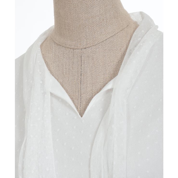 ボウタイドッキングワンピース | axes femme | 詳細画像28 