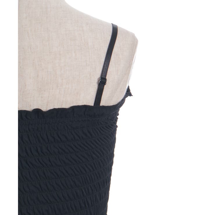 カップ付きシャーリングキャミ | axes femme | 詳細画像15 