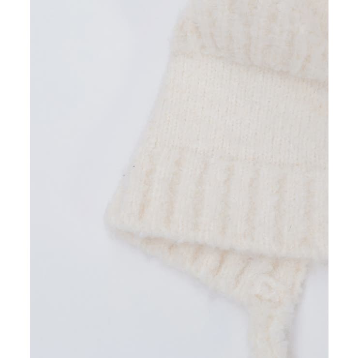 紐付きくまミミニットキャップ | axes femme | 詳細画像13 