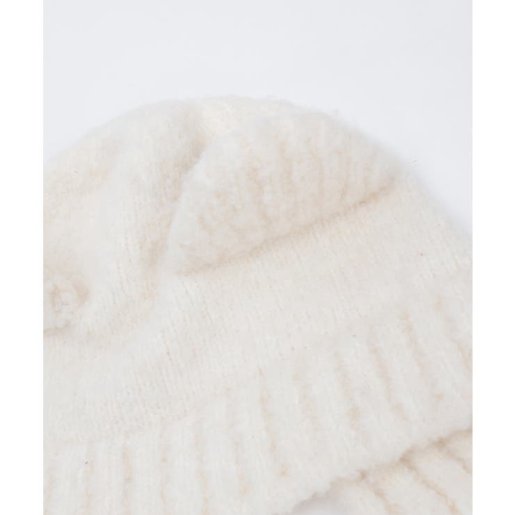 紐付きくまミミニットキャップ | axes femme | 詳細画像14 